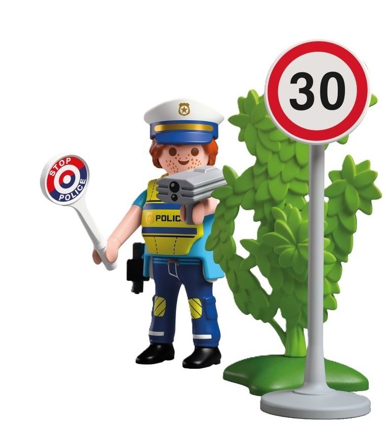 Playmobil, Special Plus, Politist cu radar, 72029