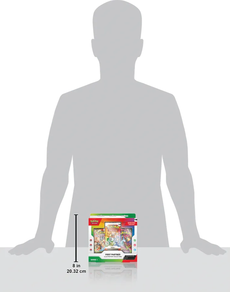 Pokemon TCG: First Partner, Illustration Collection, Series 1, supliment de joc