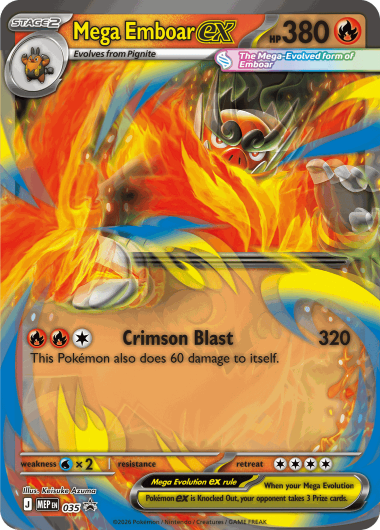 Pokemon TCG: Mega Evolution, Ascended Heroes, Mega Emboar ex Box, joc de carti
