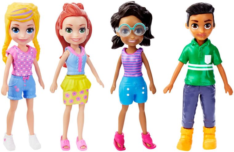 Polly Pocket, papusa mini, 1 buc.