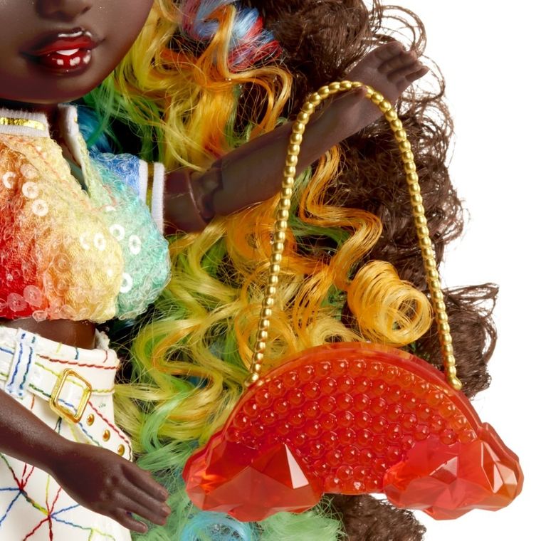 Rainbow High, Creative Crystals, Iris Bow, papusa fashion