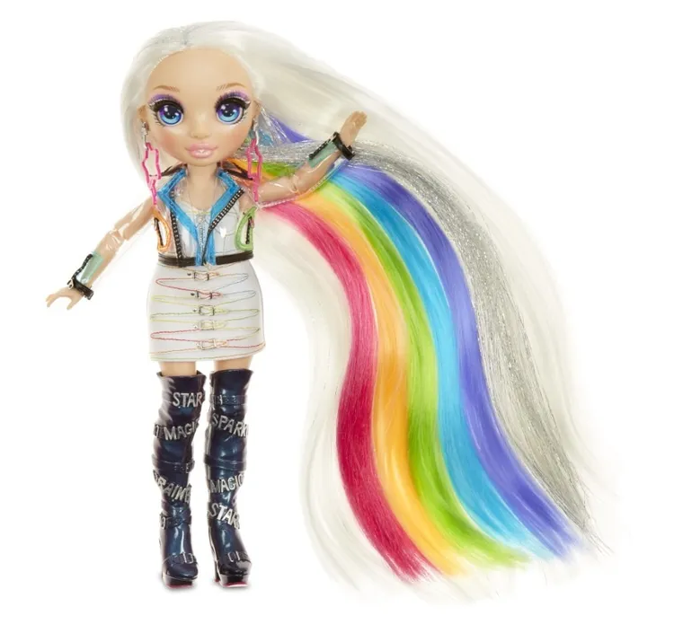 Rainbow High, Salon de coafura, set papusa cu accesorii
