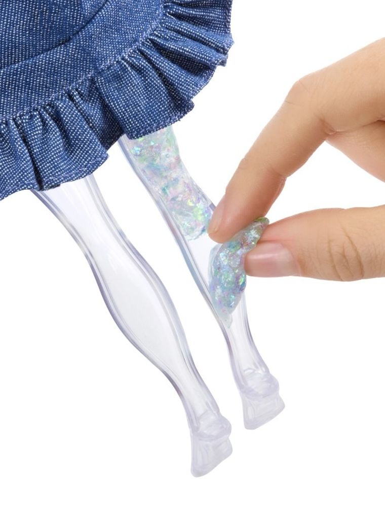 Rainbow High, Shimmers with Slime, Skyler, papusa fashion cu plastilina