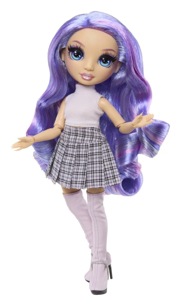Rainbow High, Violet, papusa fashion
