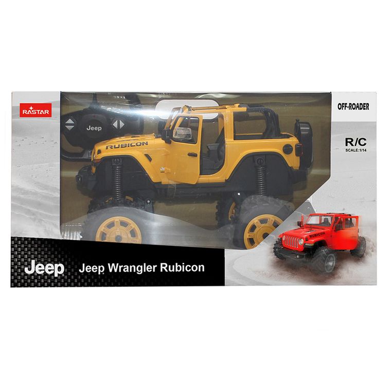 Rastar, Jeep Wrangler JL, vehicul cu telecomanda, 1:14