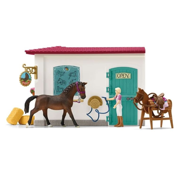 Schleich, Horse Club, Magazin de articole pentru cai, set, 42568