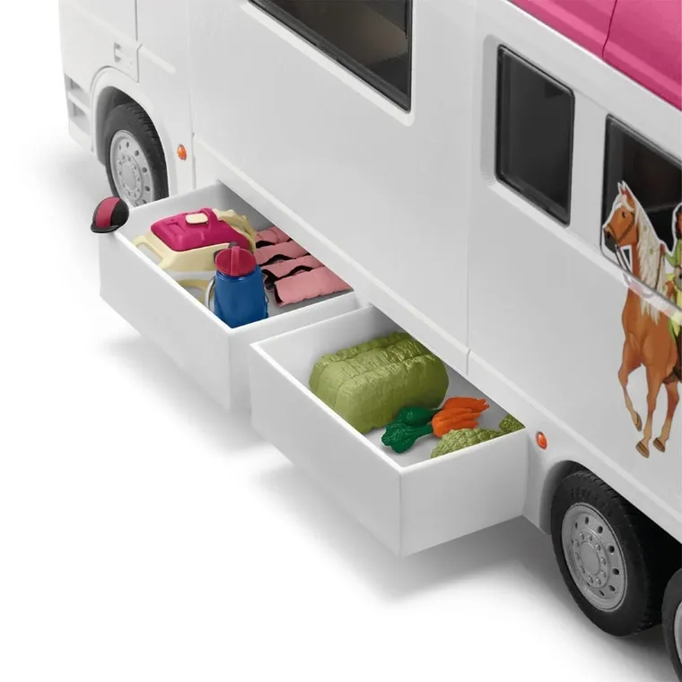 Schleich, Horse Club, Remorca transport pentru cai, set, 42619