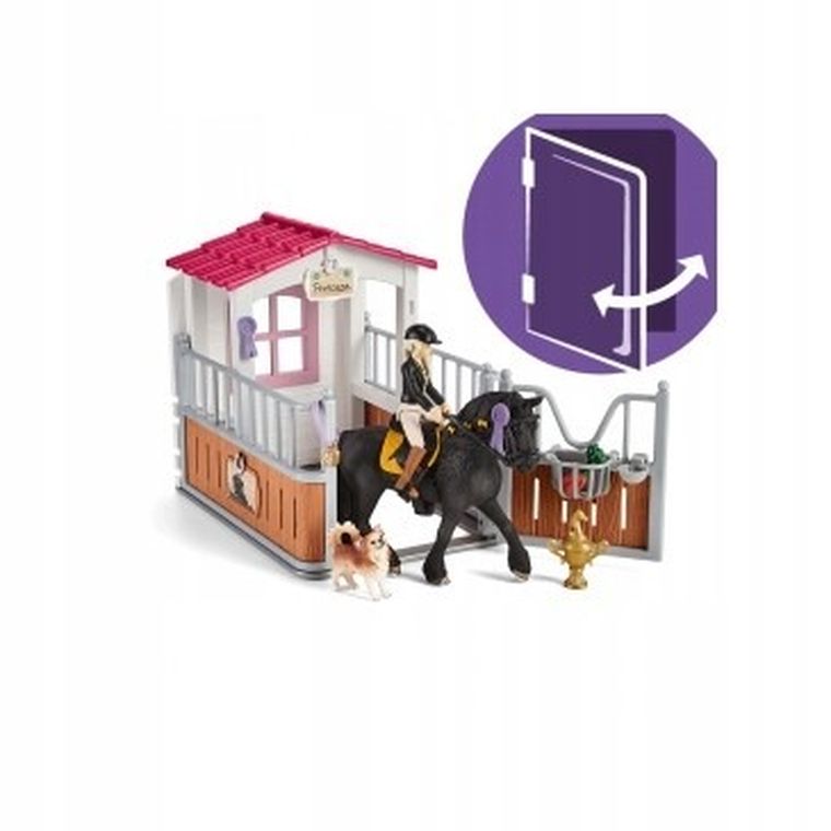 Schleich, Horse Club, Tarc pentru cai Tori & Princess, set, 42437