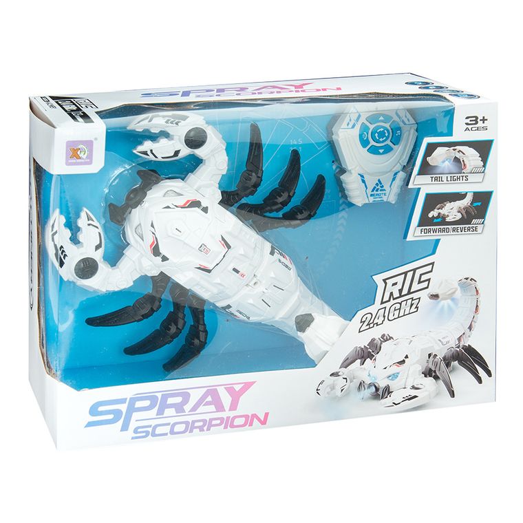 Scorpion, figurina cu telecomanda si functie de abur