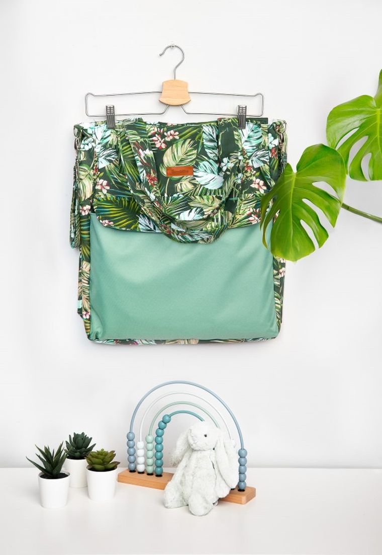 Sensillo, Jungla, geanta pentru carucior, verde