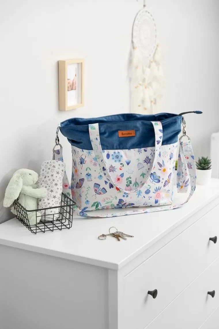 Sensillo, Libelule, geanta pentru carucior, catifea