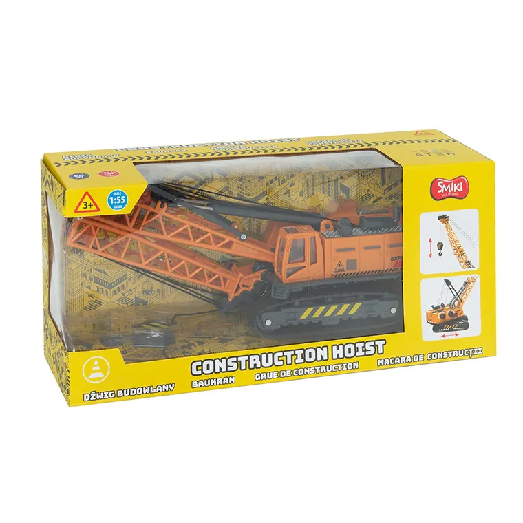 Smiki, Macara de constructie pe senile, vehicul, 1:55, 30 cm