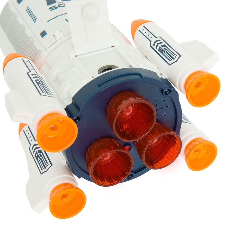 Smiki, nava spatiala cu aburi, set cu figurine