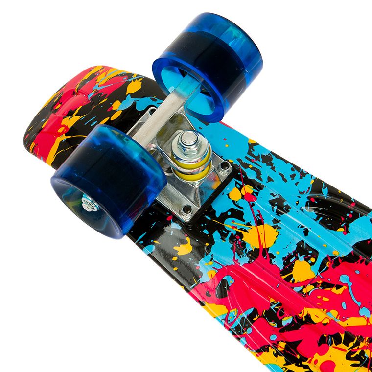 Smiki, placa skateboard de tip fish, mix