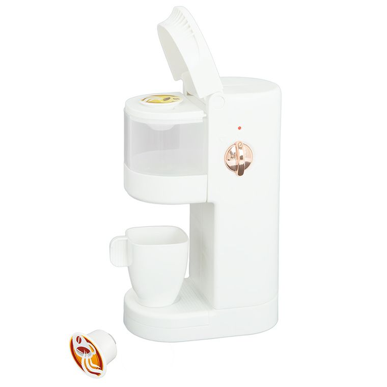 Smiki, set de bucatarie, robot, aparat de cafea si blender, alb