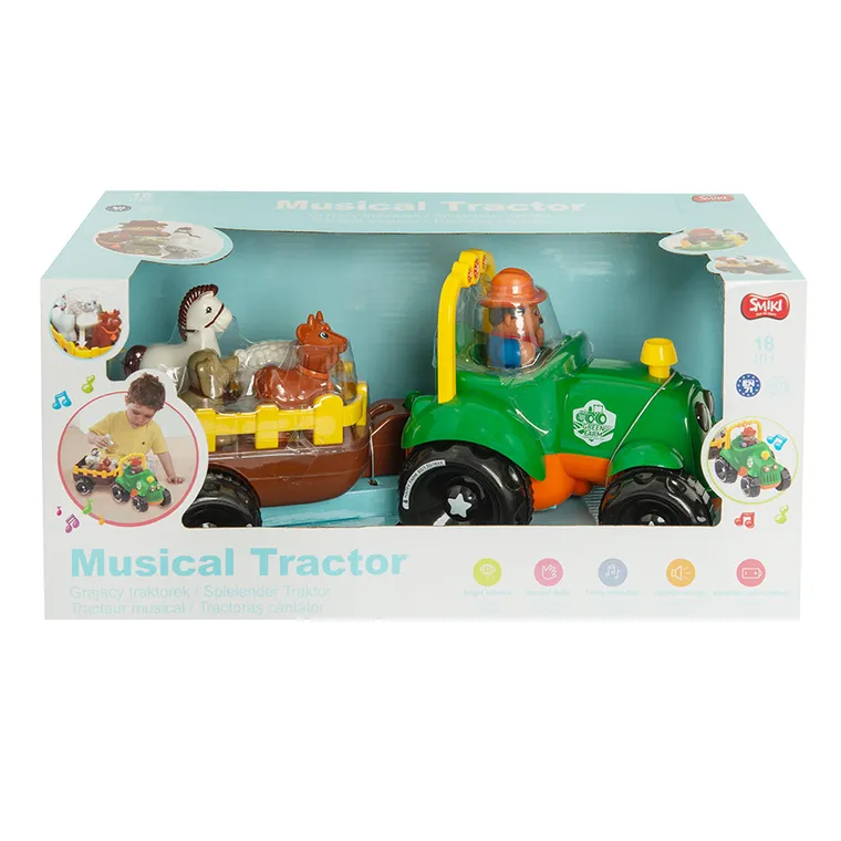 Smiki, tractor muzical, jucarie interactiva