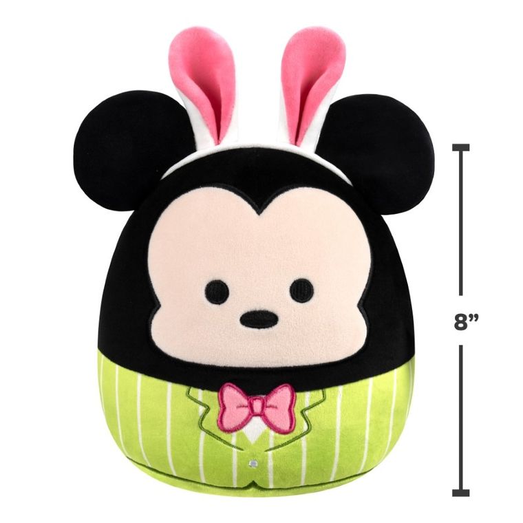 Squishmallows, Disney, Easter Mickey Mouse, jucarie de plus, 30 cm