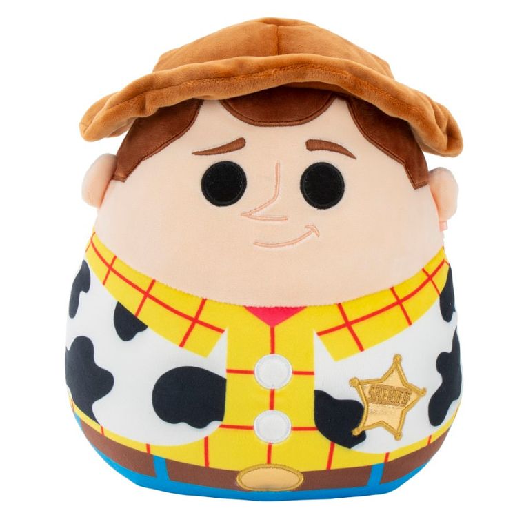 Squishmallows, Disney, Toy Story, Woody, jucarie de plus, 18 cm