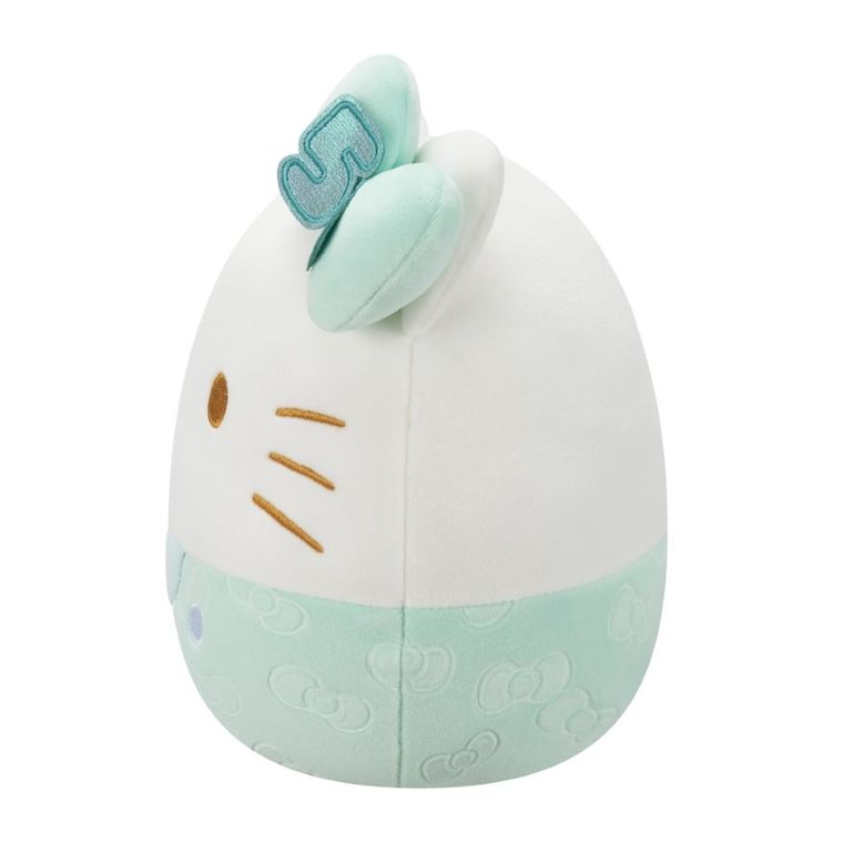 Squishmallows, Hello Kitty, jucarie de plus, editie speciala, verde 20 cm