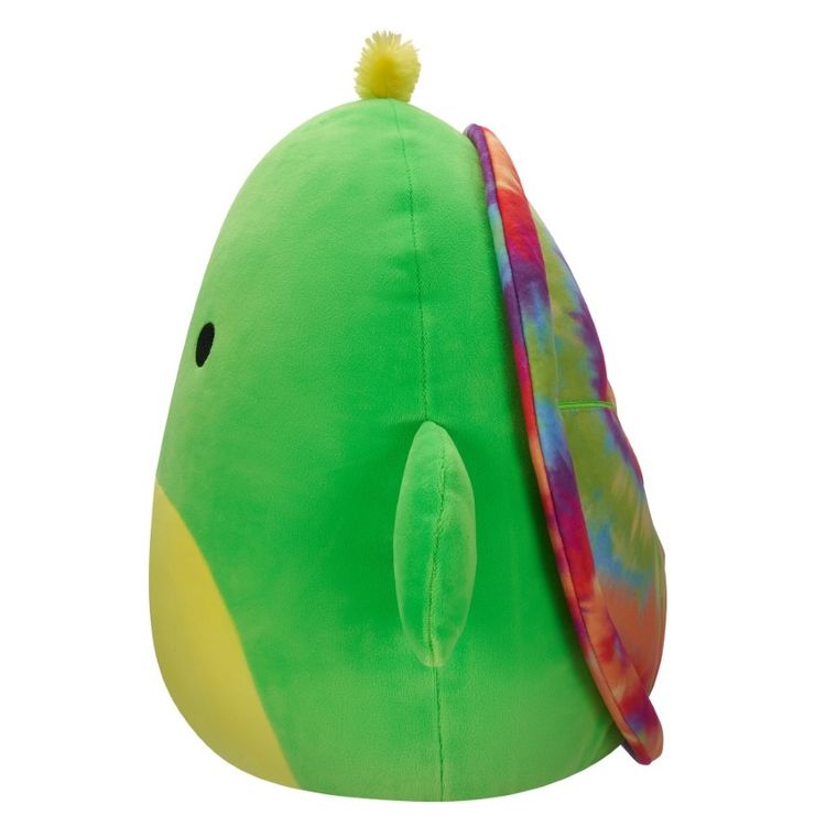 Squishmallows, Lars, Neon Green Turtle, jucarie de plus, 30 cm