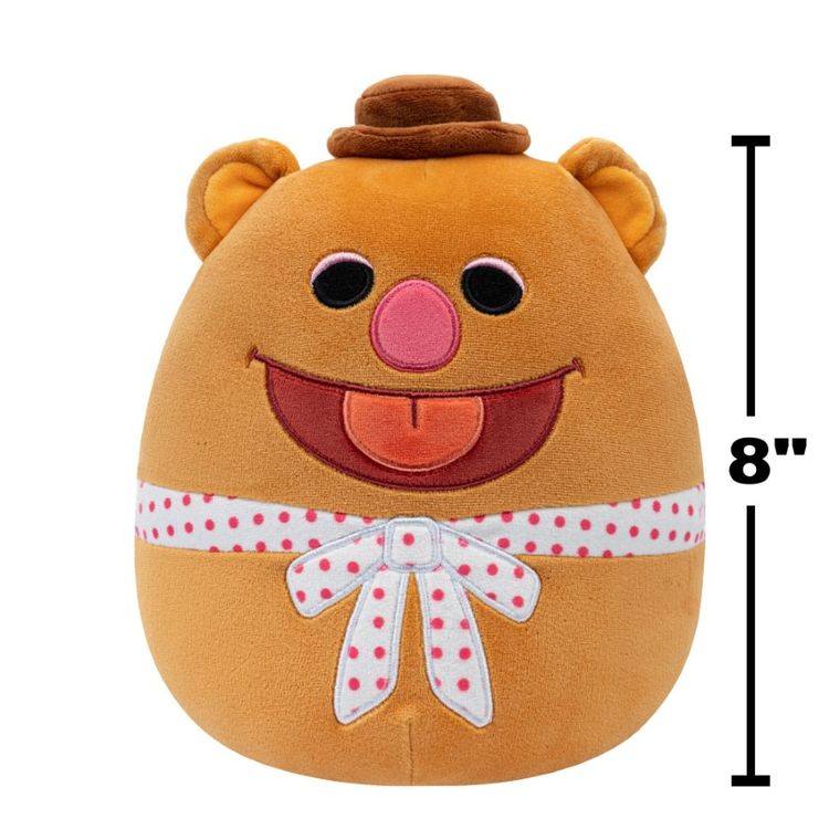 Squishmallows, Muppety, Fozzie, jucarie de plus, 20 cm
