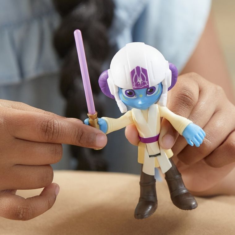 Star Wars, Young Jedi Adventures, Lys Solay, figurina cu vehicul