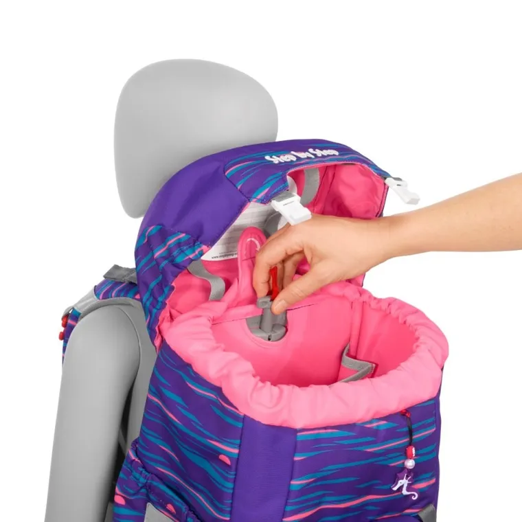 Step by Step, Grade, rucsac pentru scoala, Shiny Dolphins