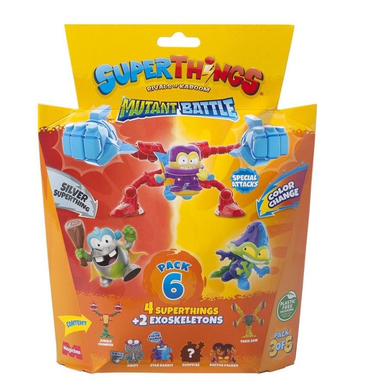 SuperThings, Mutant Battle, Exoskeleton, figurina
