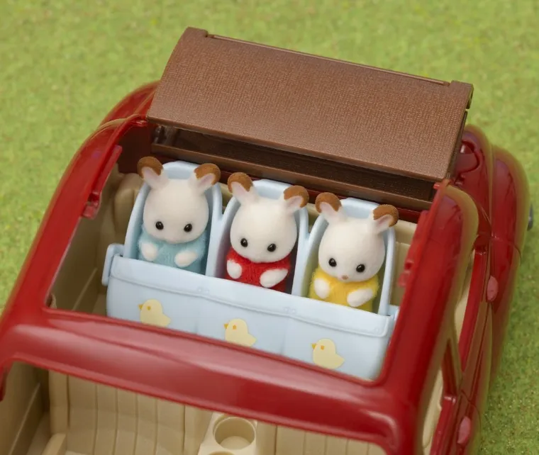 Sylvanian Families, Carucior pentru tripleti, 5533