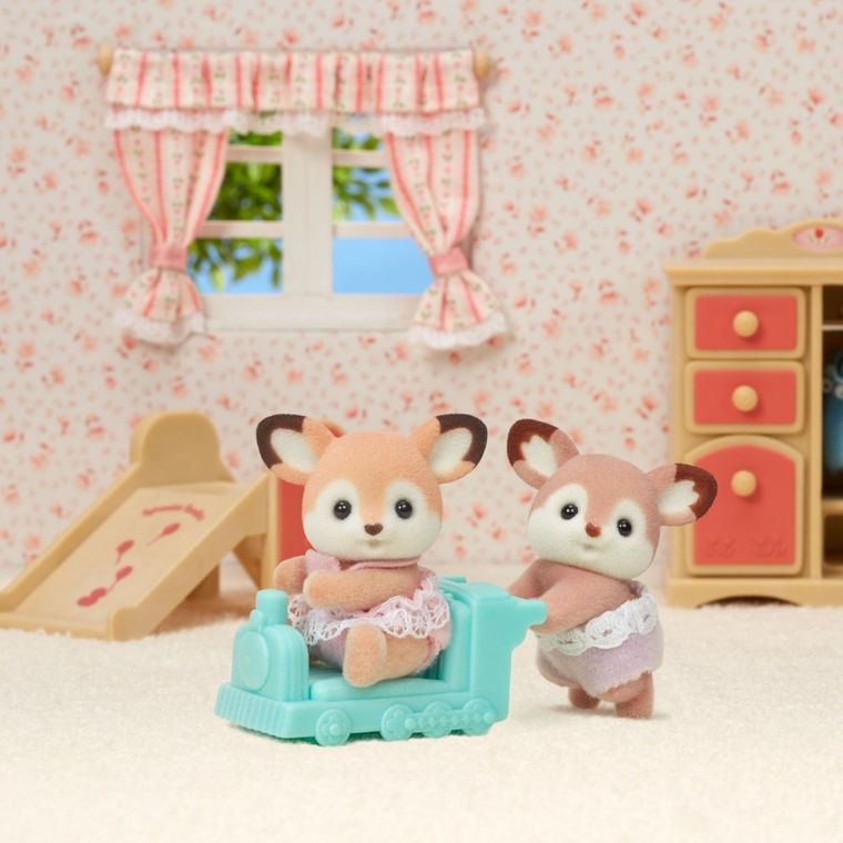 Sylvanian Families, Gemenii din familia caprioarelor, set de figurine, 5800