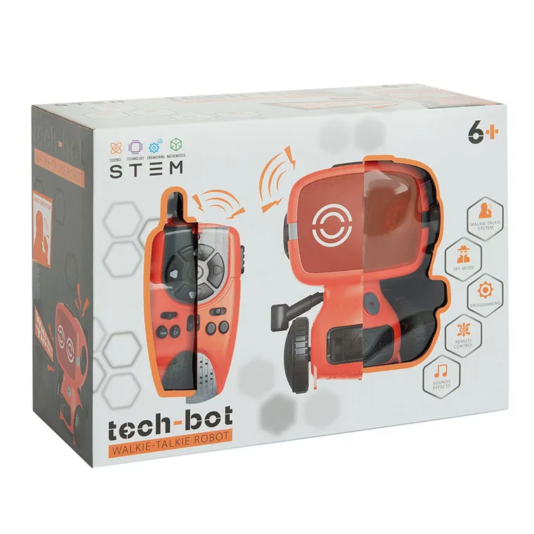Tech-Bot, Hendee, Talkbot, walkie-talkie, robotel cu telecomanda