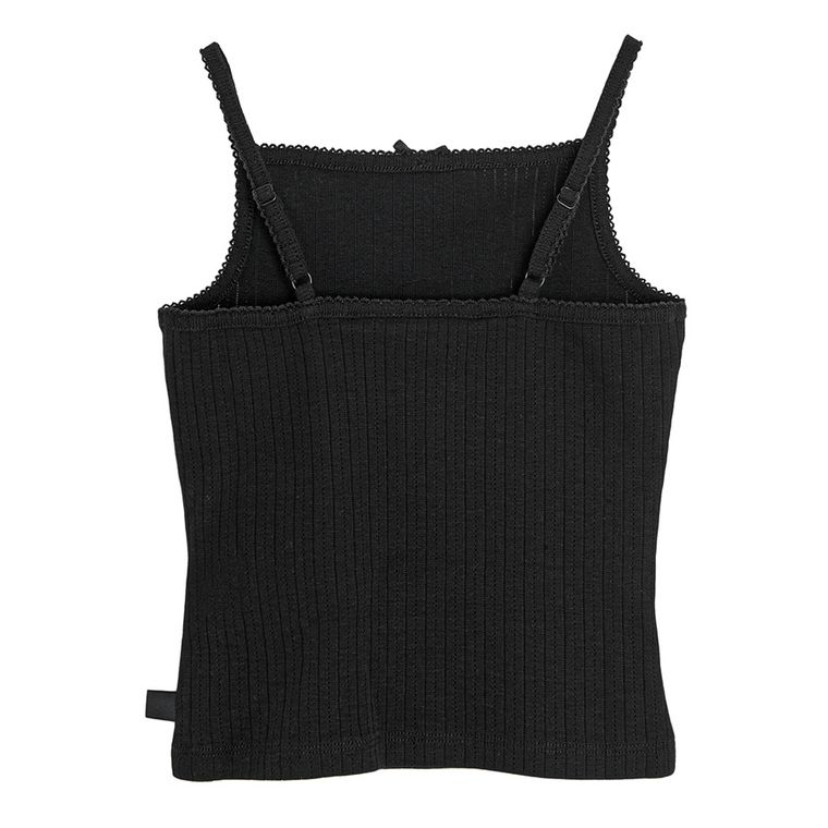 Top ajurat din bumbac pieptanat NOWEAR