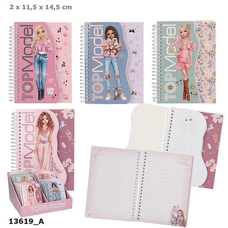 Top Model, caiet cu spirala, 1 buc.