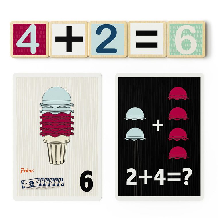 Topbright, Jucarie matematica Gelaterie, 24 de luni