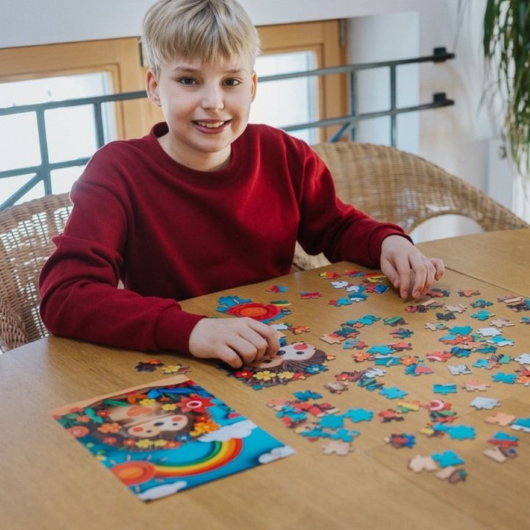 Trefl, 40 Years, Paper Art: Caine, puzzle, 160 piese