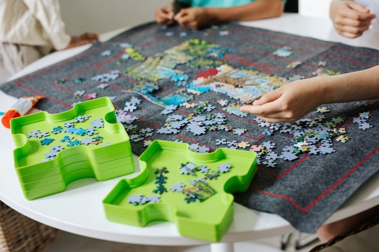Trefl, lipici pentru puzzle, puzzle
