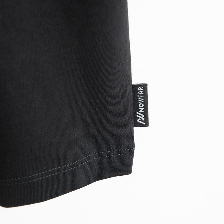 Tricou basic cu croiala oversize NOWEAR