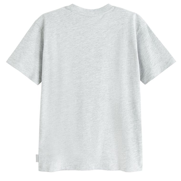 Tricou basic gri NOWEAR