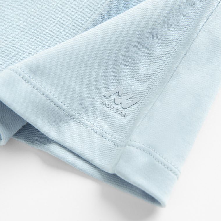 Tricou din bumbac cu croiala scurta NOWEAR