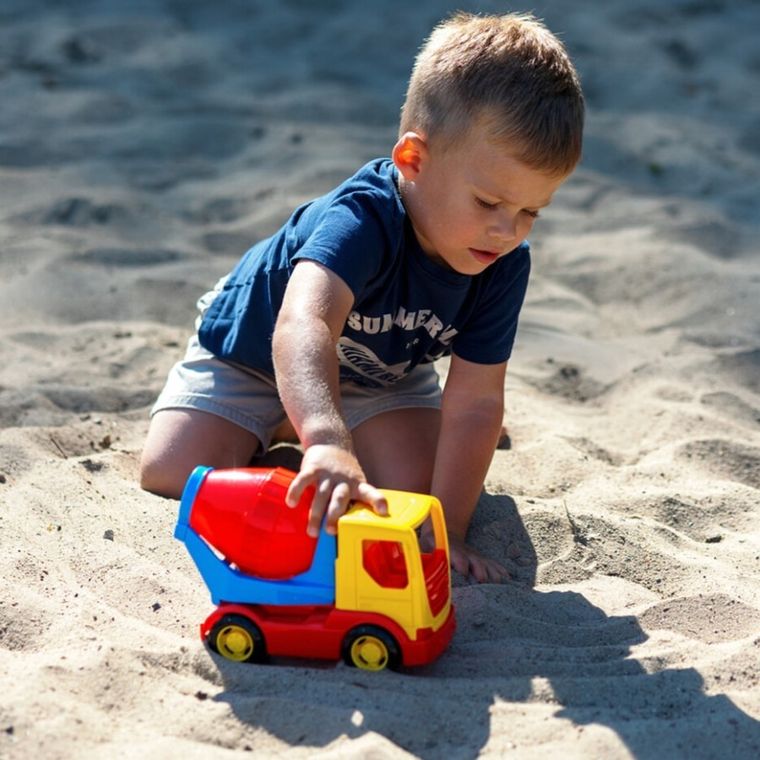 Wader, Tech Truck, Betoniera, vehicul, 24,5 cm