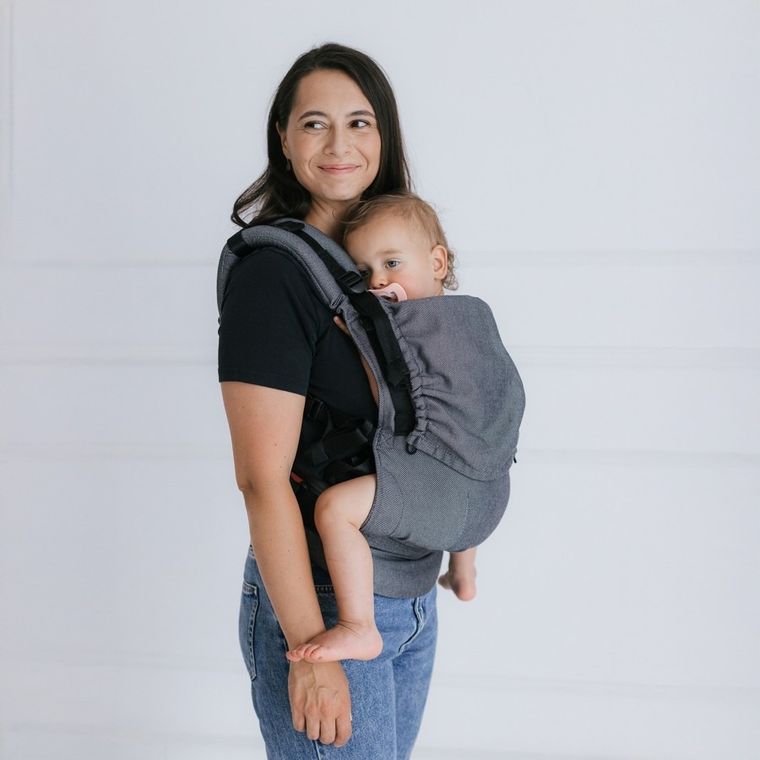 Zaffiro, BabyGrow Roma, marsupiu, gri