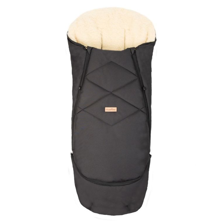 Zaffiro, EverGrow Nordico, sac de dormit reglabil, negru, 0-36 luni