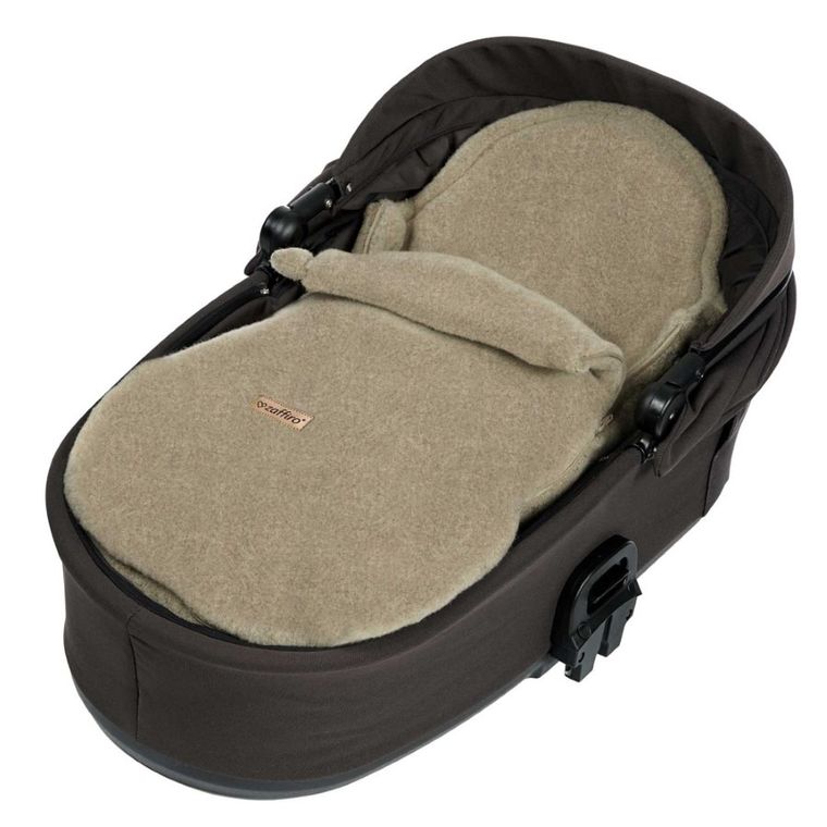 Zaffiro, Mini Sierra, sac de dormit din lana, maro, 0-18 luni