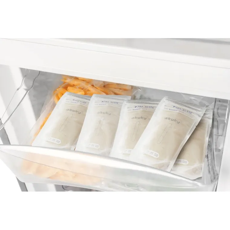 Akuku, pungi pentru stocarea laptelui matern, 30 buc.