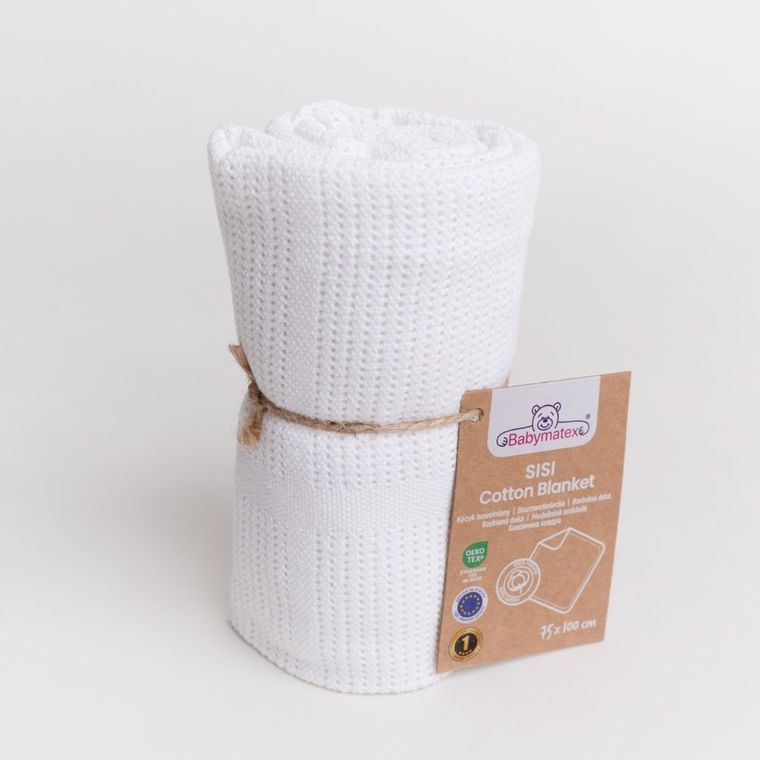 Babymatex, Lily, patura din bumbac, 75-100 cm, roz