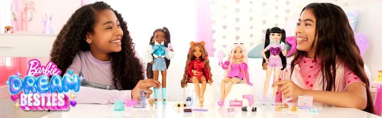 Barbie, Dream Besties, papusa Renee cu accesorii