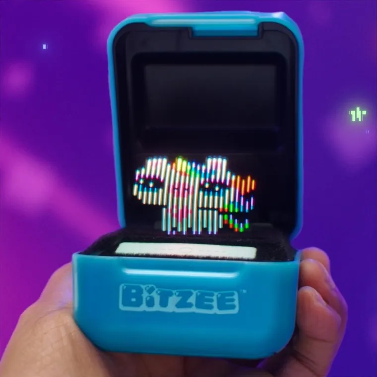 Bitzee, Animalut digital, jucarie interactiva, albastru