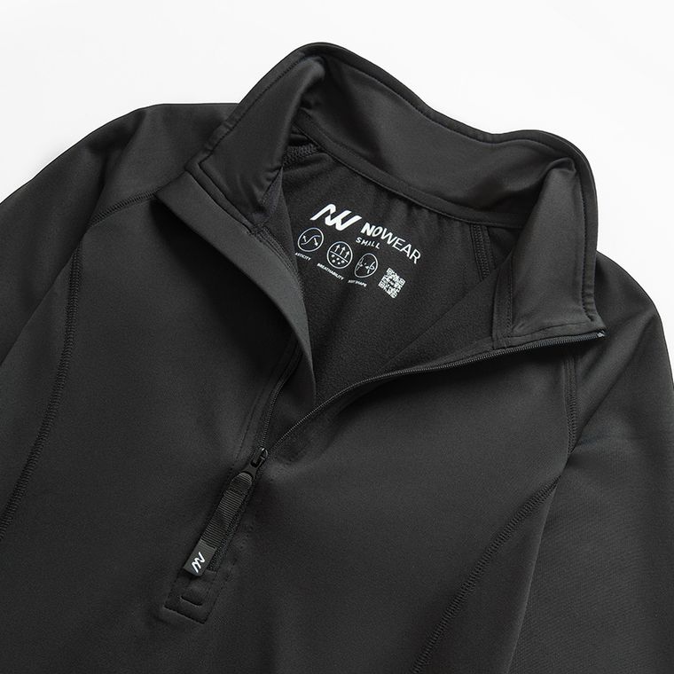 Bluza de antrenament subtire cu croiala mulata NOWEAR