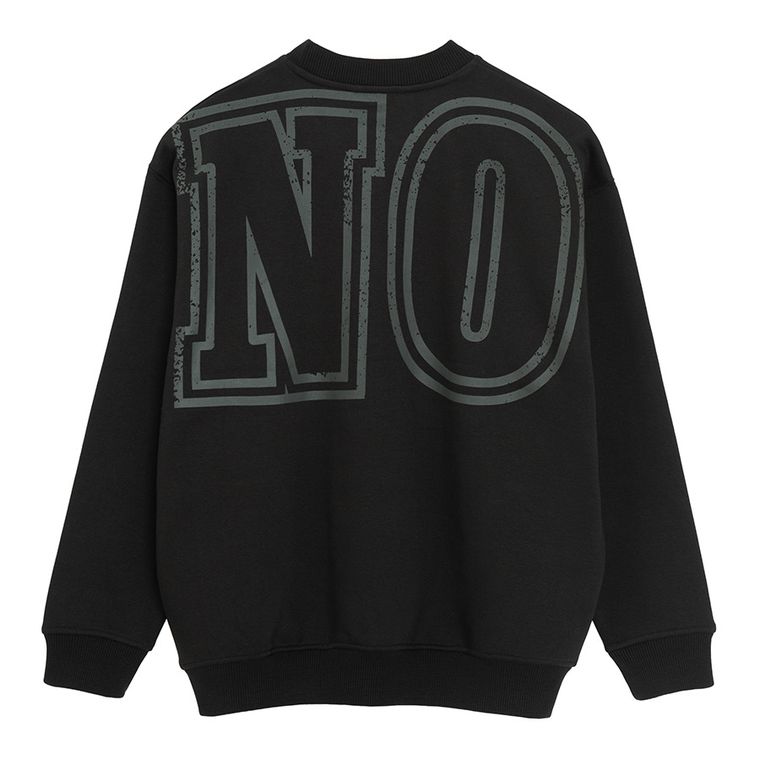 Bluza neagra oversize NOWEAR