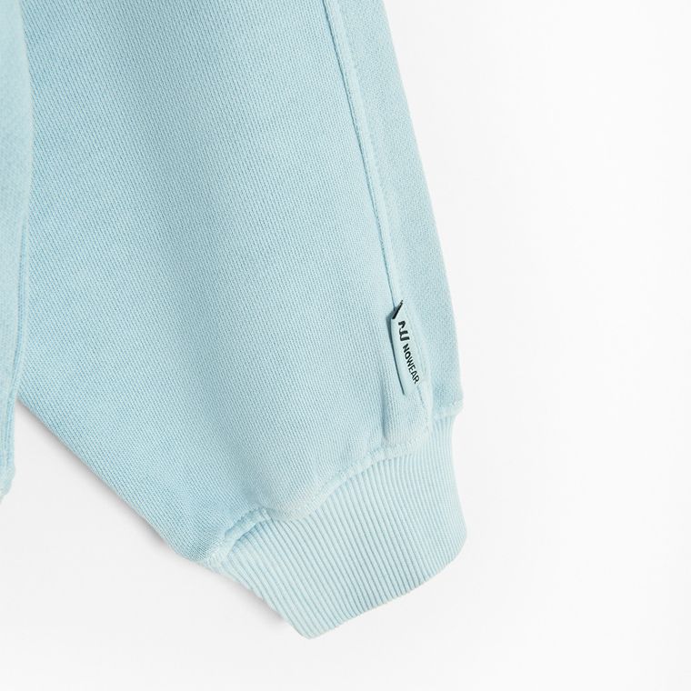 Bluza scurta din bumbac pieptanat NOWEAR